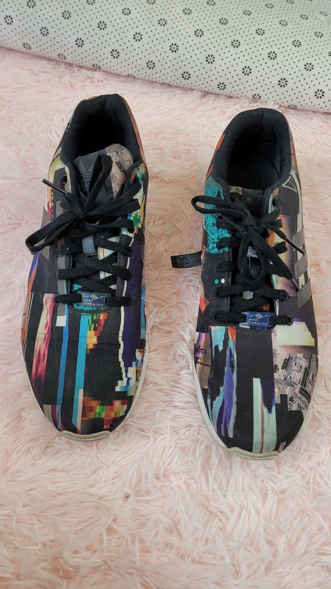 Adidas ZX Flux Black Multi for sale | eBay