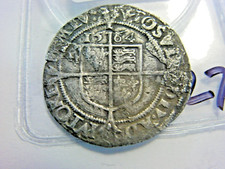 +SILVER   HAMMERED ELIZABETH 1  SIXPENCE  1564      NO.27