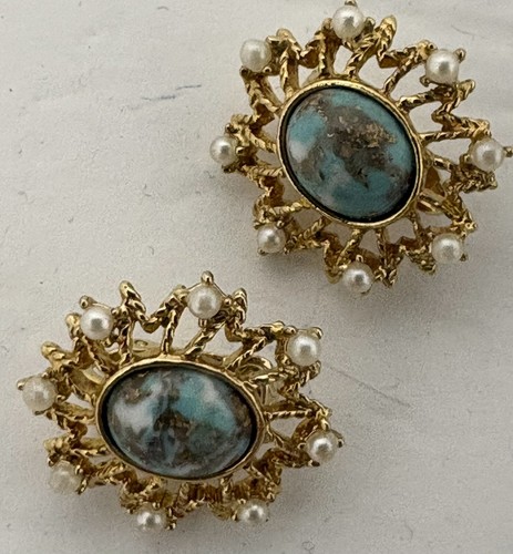 Sarah Coventry Vtg Clip-On Earring Lot Fashion Jewelry - Picture 3 of 22