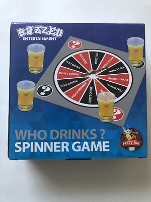 Who Drinks? Spinner Game