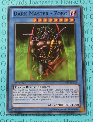 Dunkler Meister - Zorc LCYW-DE123 Common Yu-Gi-Oh Karte 1. Auflage Neu
