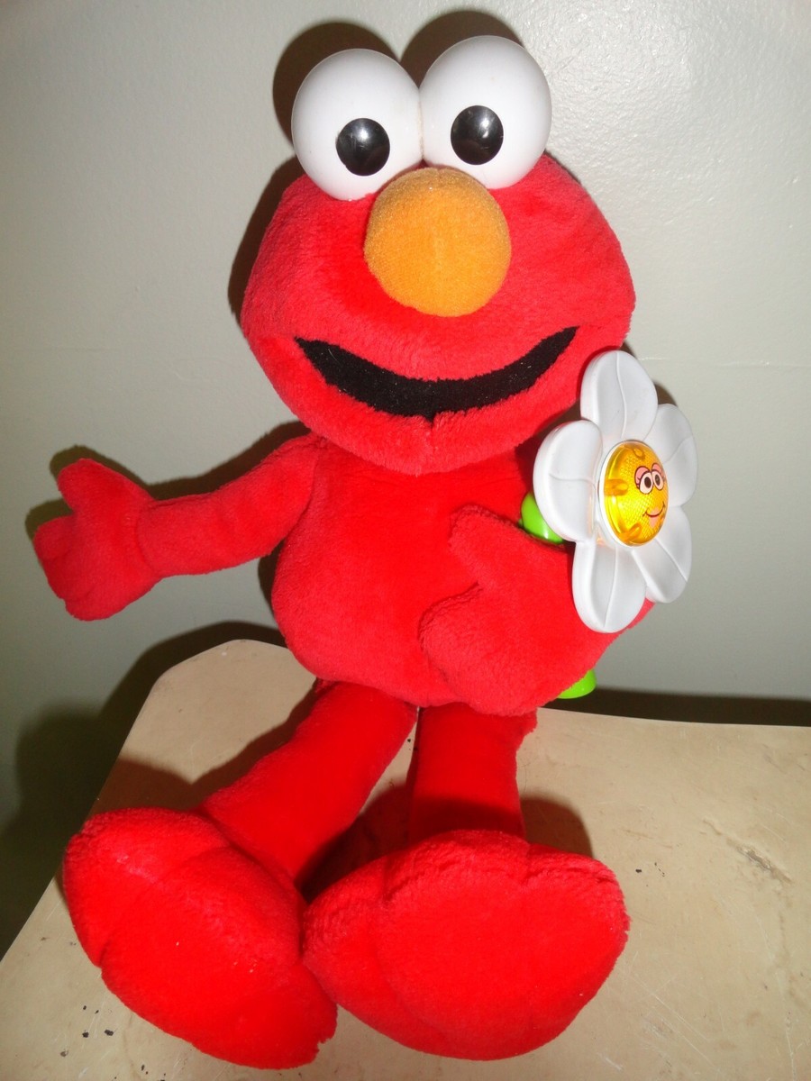 Elmo Loves You Talking Singing Lighted Flower 2003 Fisher Price 13