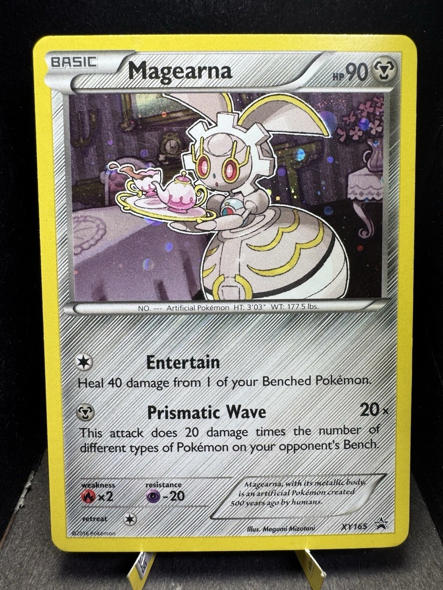 Pokemon TCG XY Magearna XY165 Black Star Promo Cosmos Holo 3