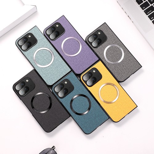 For Mag1safe Fabric Cloth Case for Google Pixel 9 8 7 6 Pro XL 7A 8A 6A Magnetic - 第 1/25 張圖片