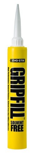 Evo Stik Gripfill Solvent Free Adhesive Instant | Easy Use | All Surafces - Picture 1 of 1
