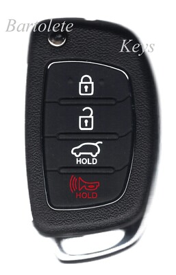 Keyless Remote Control Car Key Fob For 2015 2016 2017 2018 2019 Hyundai Santa Fe