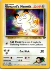 Giovanni's Meowth 74/132 Gym Challenge Pokemon TCG Card LP - NM 2000 WoTC