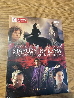 Starozytny Rzym Powstanie I Upadek Imperium New BBC DVD Factory Sealed