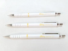 Lot of 3 Vintage Rotring Tikky Special 0.3 mm White Body West Germany