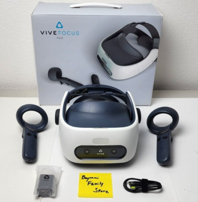 HTC VIVE Focus Plus Virtual Reality Headset Kit 6DOF VR Enterprise