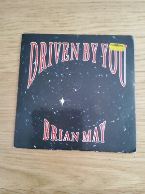 Brian may queen driven by you uk 7'' card picture sleeve price sticker excellent 