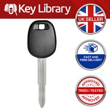 TOY41R Toyota Blank Manual Transponder Car Key Blade Case Shell