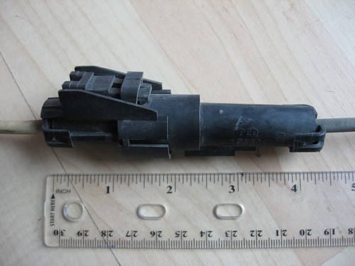 Juego de conectores resistentes a la intemperie Delphi 1 pin 3/8" 9,5 mm con cableado 6 AWG #M275BR - Imagen 3 de 7