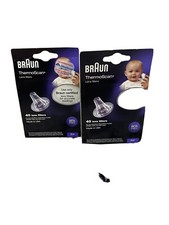 2 New Sealed Braun Thermo Scan Lens BPA Free Ear LF20 Filter Total 80 Count 