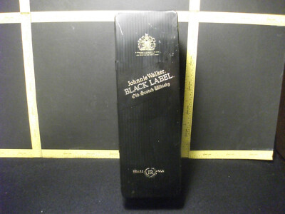 Johnnie Walker Black Label Commemorative Tin Can 