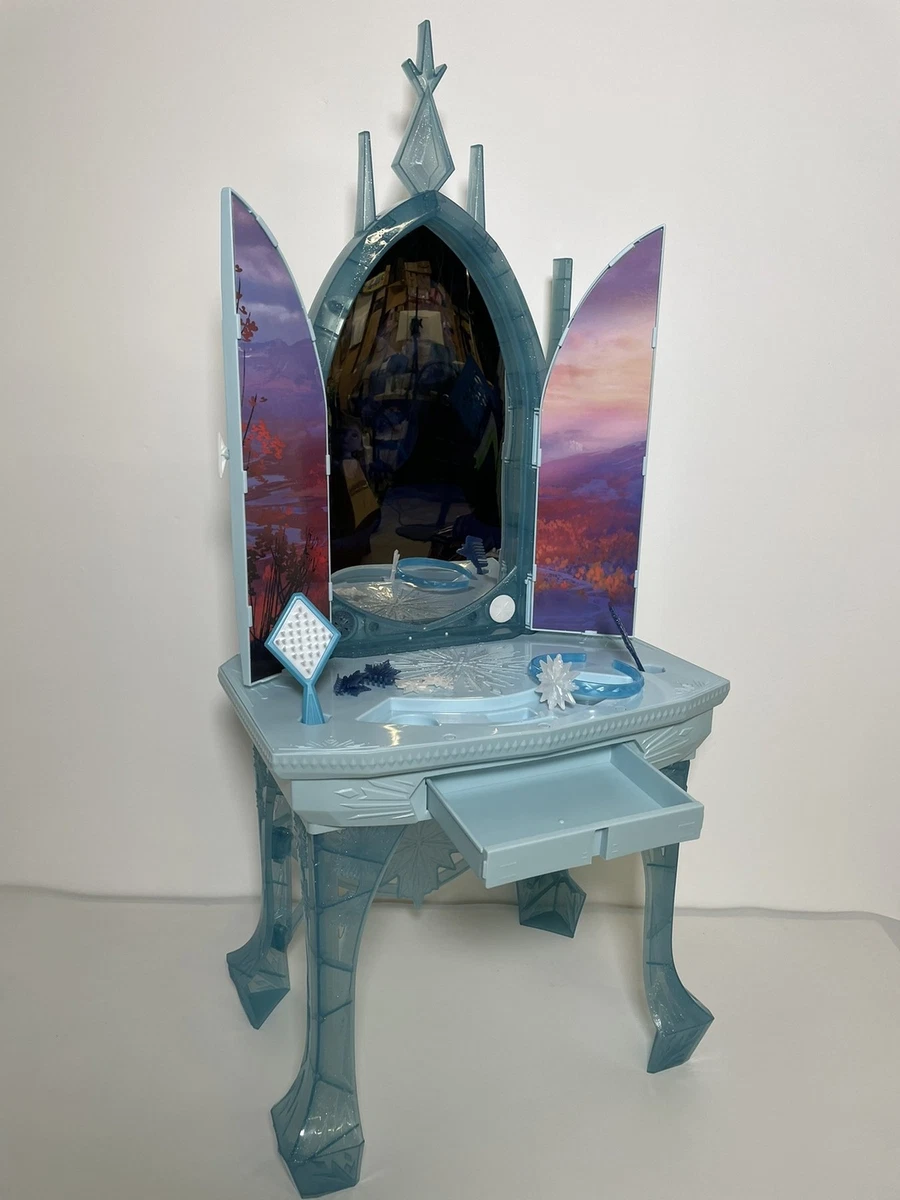 Disney Frozen 2 Elsa s Enchanted Ice Vanity eBay