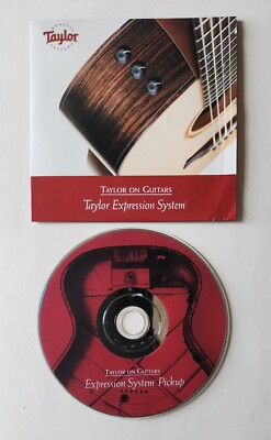 TAYLOR GUITARS Expression System Pickup DVD 2003 Bob Taylor Electronics
