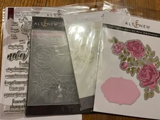 Altenew Never Stop Dreaming stamp die Stencil Embossing Set Project Kit