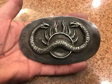 Thulsa Doom belt Buckle by Chris Levatino