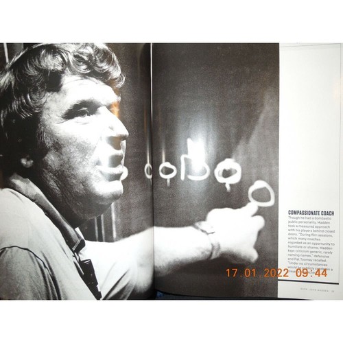 JOHN MADDEN espn MR. FOOTBALL tribute issue E-SPORTS PIONEER winningest coach - Picture 6 of 11