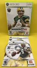 📦 Madden NFL 09 (Microsoft Xbox 360, 2008 w/ Manual, Tested Works Great)