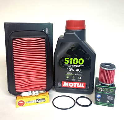 Service Kit Ölwechsel Motul 10W-40 passend für Yamaha MT 125 YZF-R 125 14-18