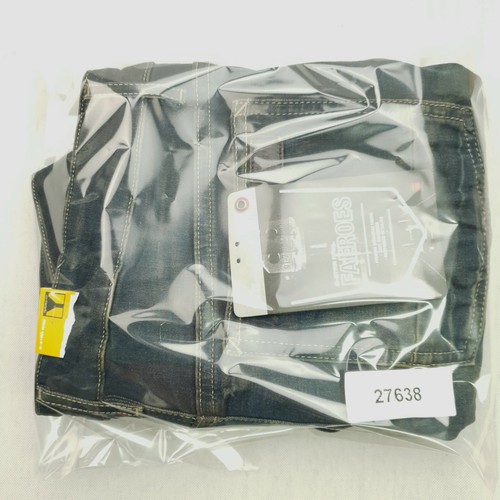 Pantalones de mezclilla para mujer G-Star W26 L32 recortados tiro alto elásticos feroes nuevos genuinos - Imagen 11 de 11