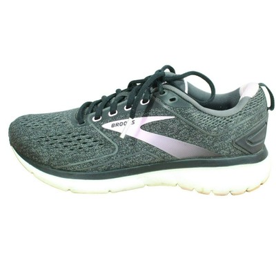 Brooks Transmit Women's Gray Mesh Lace Up Running Sneaker Shoes Size M 