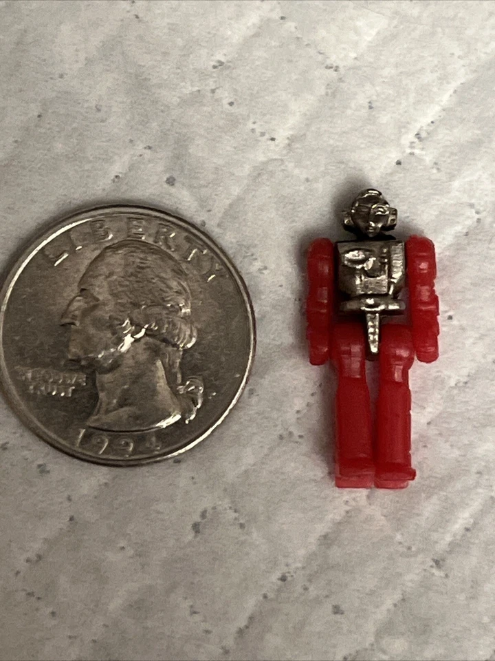 Figura Piloto Conductor Takara Diaclone KO De Colección Años 80 Rojo Transformers Piezas Foto 2 de 4