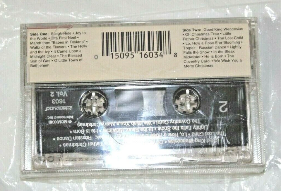 Christmas At The Pops Cassette Volume 2 Orchestral Arrangement Favorite Carols - Image 3 of 3