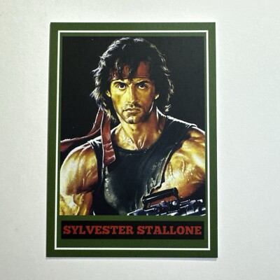 Rambo! - Movie Promo Card - 1982 First Blood - Awesome!