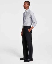 Michael Kors "Marvin" Men's Suit Pants, Black, Size 42 x 32
