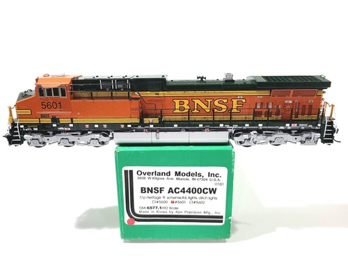 Overland OMI BNSF AC4400CW Burlington Northern Santa Fe #5601 HO latón #6577.1 | Zustand: Used