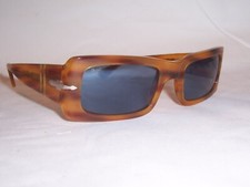 NEW Persol Sunglasses PO 3332/S 960/56 STRIPED BROWN/BLUE 54mm AUTHENTIC