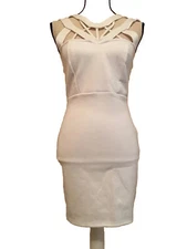 👗⚪️White Knit Club Dress