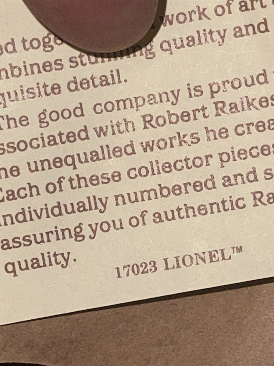 Robert Raikes Bears Original Bear Wood Face #17023 Lionel Robert Raikes Bears Original Bear Wood Face #17023 Lionel