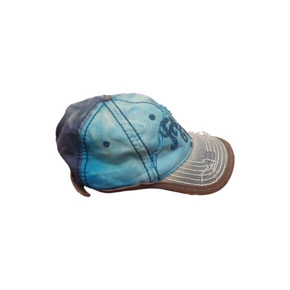 VINTAGE TRUE RELIGION LOGO DISTRESSED TRUCKER CAP BASEBALL RARE image 2