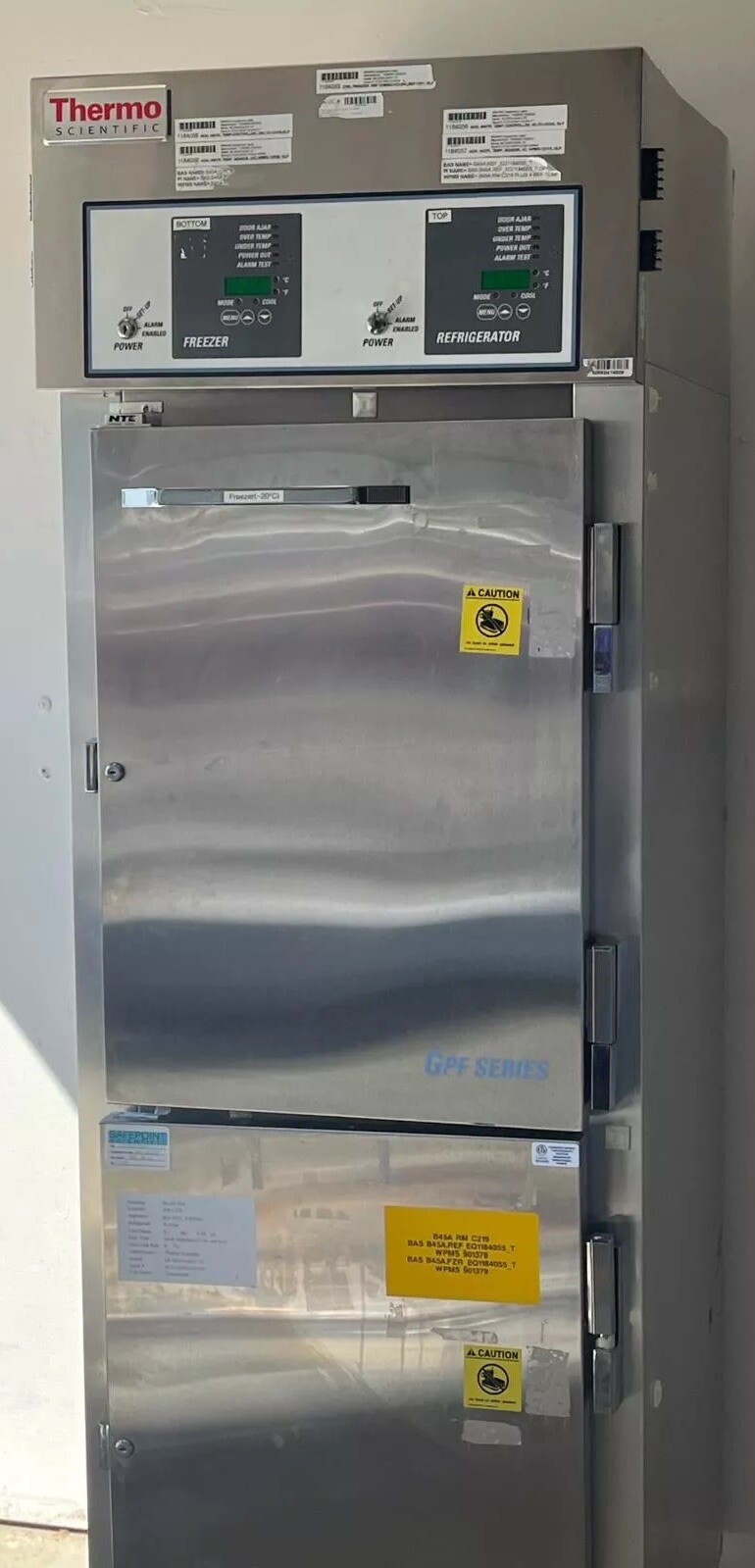 Thermo Scientific MC20SS-SAEE-TS Combination Lab Refrigerator/Freezer 