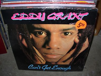 EDDY GRANT can't get enough ( reggae ) ice uk -  SEALED NEW -