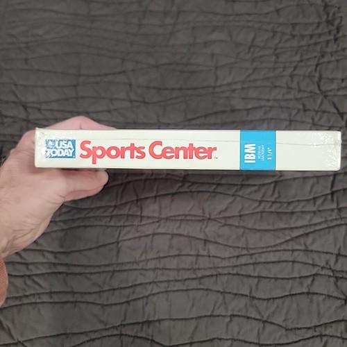 VTG Sports Center Software USA Today IBM PC DOS Sealed Rare Early 90s Internet - Picture 7 of 20