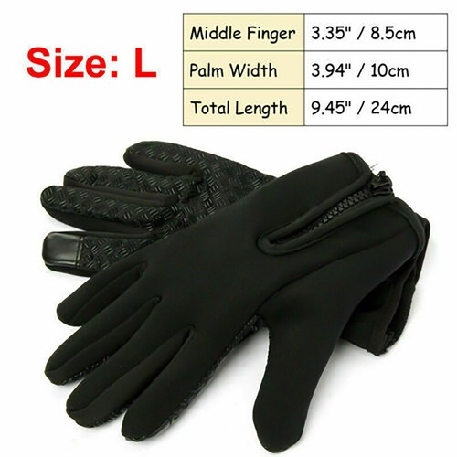 Thermal Windproof Waterproof Winter Gloves Touch Screen Warm Mittens Men Women - Picture 13 of 14