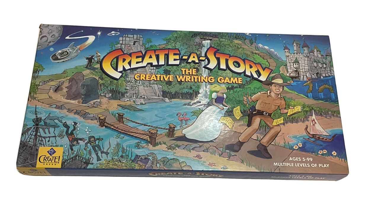 Create A Story-The Creative Writing Board Game. Homeschool 1999 By Create  press | eBay