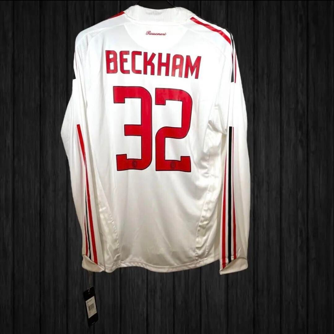 Player Issue Jersey Beckham AC Milan 08/09 Authentic #32 UCL Player Issue Jersey Beckham AC Milan 08/09 Authentic #32 UCL