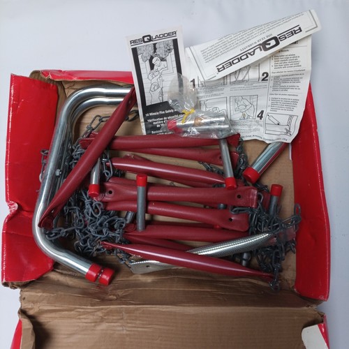 RES Q LADDER FIRE ESCAPE LADDER 15 ft Series 2000 2 Story Emergency