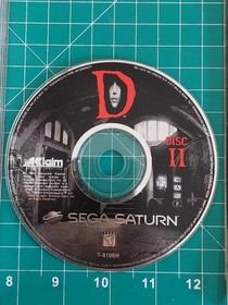 D (Sega Saturn, 1996) CIB Complete in Box w Registration Card Fair Shape Case