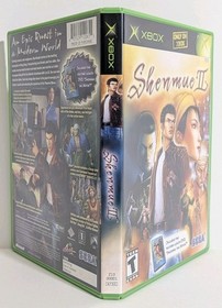Shenmue II 2 Microsoft Xbox Sega With Bonus Movie Disc Rate Dreamcast USA