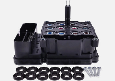 ABS Control Module for Mopar 68145835AE Black Fit for Jeep Wrangler 2012-14.
