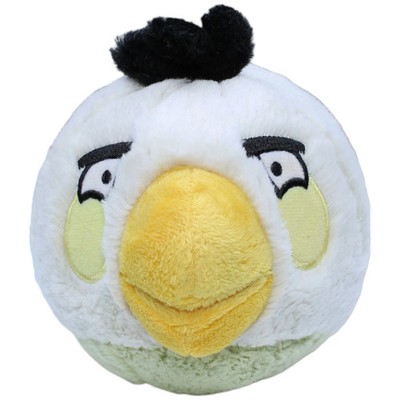 Angry Birds Matilda Vogel Kuscheltier Plüschtier 13 cm Weiß Gebraucht