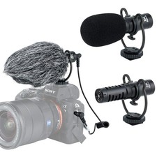 JJC SGM-V1 Shotgun Video Microphone, Cardioid Microphone Condenser Mic Vdeomi...