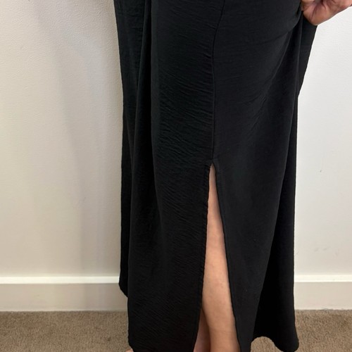 Love Honor Size 16 Aus 12 US Navy & Black Lace Carli Cocktail Midi Dress NWT - Photo 8/22